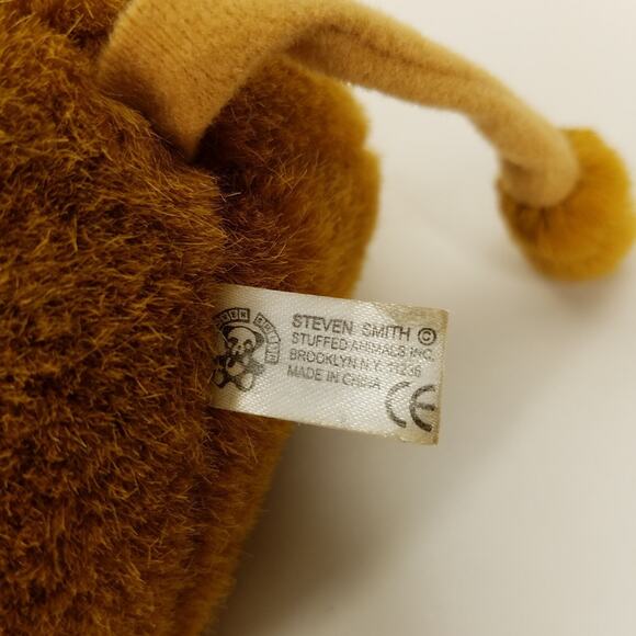 Steven Smith Camel Plush Stuffed Animal Toy Laying Down One Hump Realistic - Picture 6 of 8